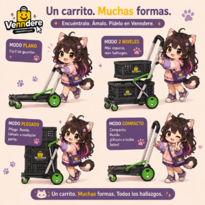 CLAX® Carrito Doblable - Image 2
