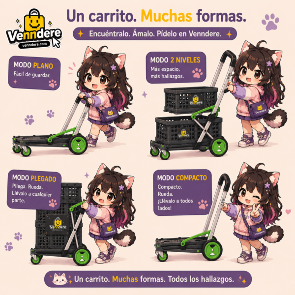 CLAX® Carrito Doblable